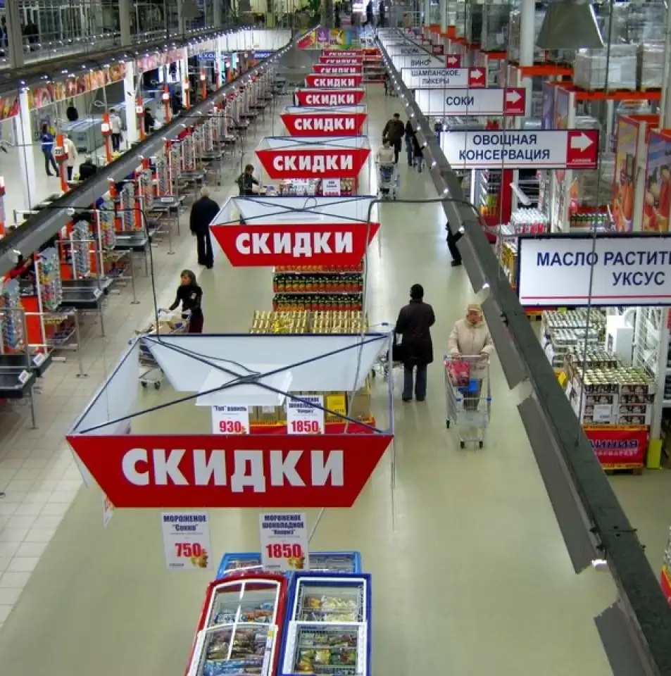 Реновация полов в гипермаркете "Евроопт"